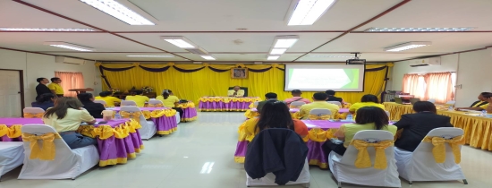 ร่วมประชุมถ่ายทอดองค์ความรู้ การขับเคลื่อนธนาคารขยะ (Recyclable Waste Bank) ณ ห้องประชุมสภาเทศบาลตำบลหนองแวงแก้มหอม
